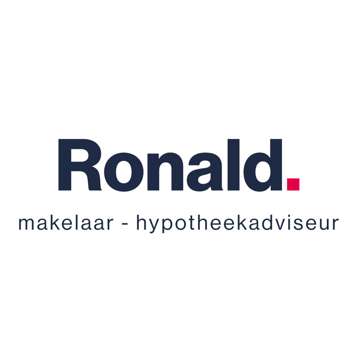 Ronald. makelaar - hypotheekadviseur Logo