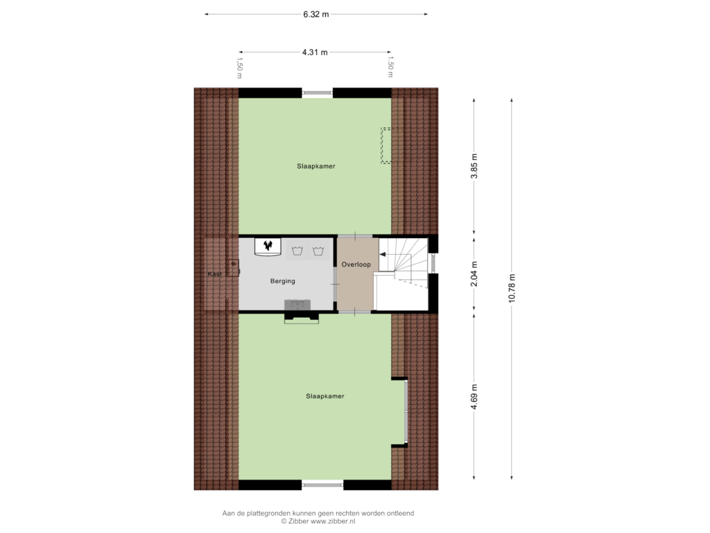 View floorplan of Tweede Verdieping of Cyprus 13