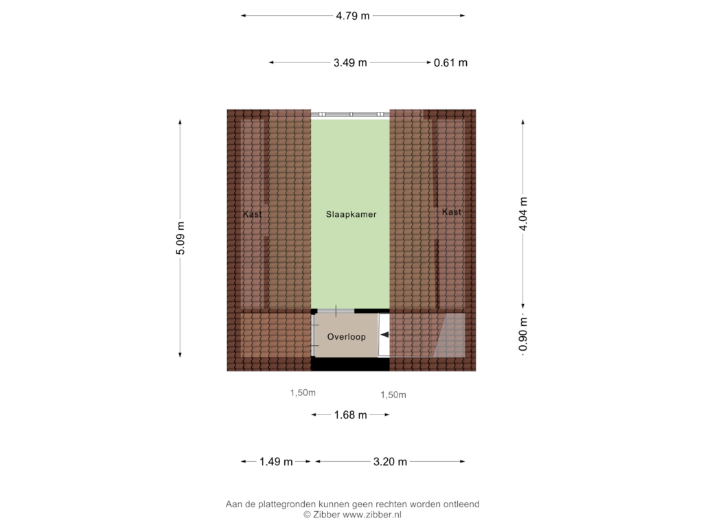 View floorplan of Eerste Verdieping of Holterweg 85-86