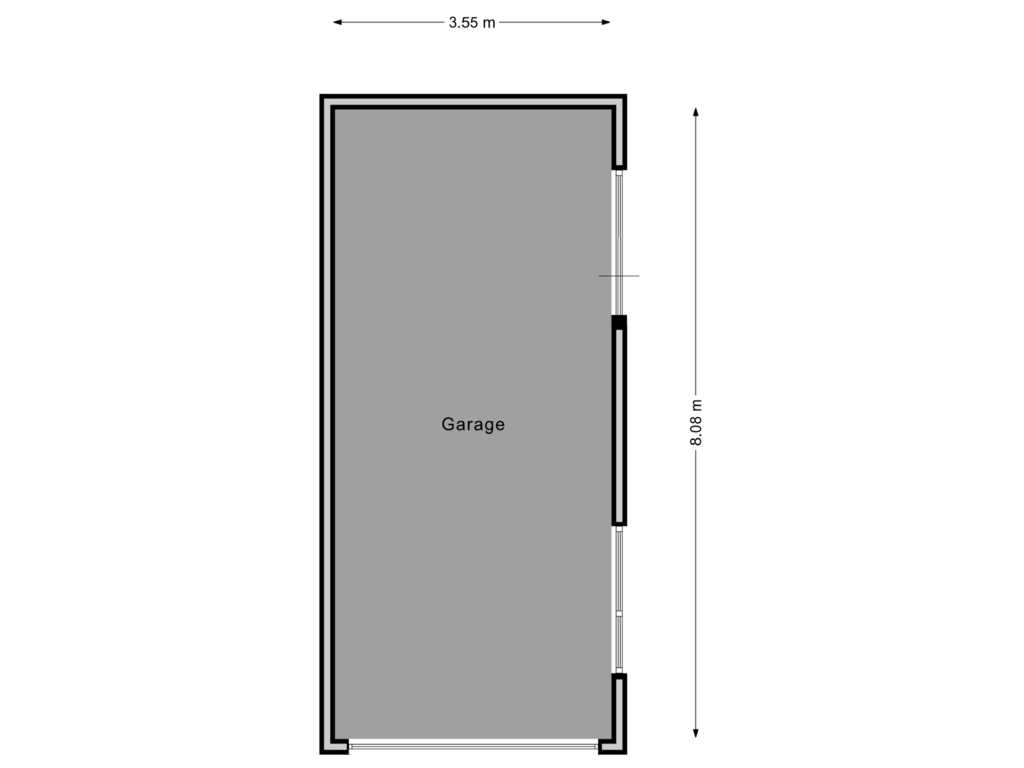 Bekijk plattegrond van Garage van Zeeweg 2