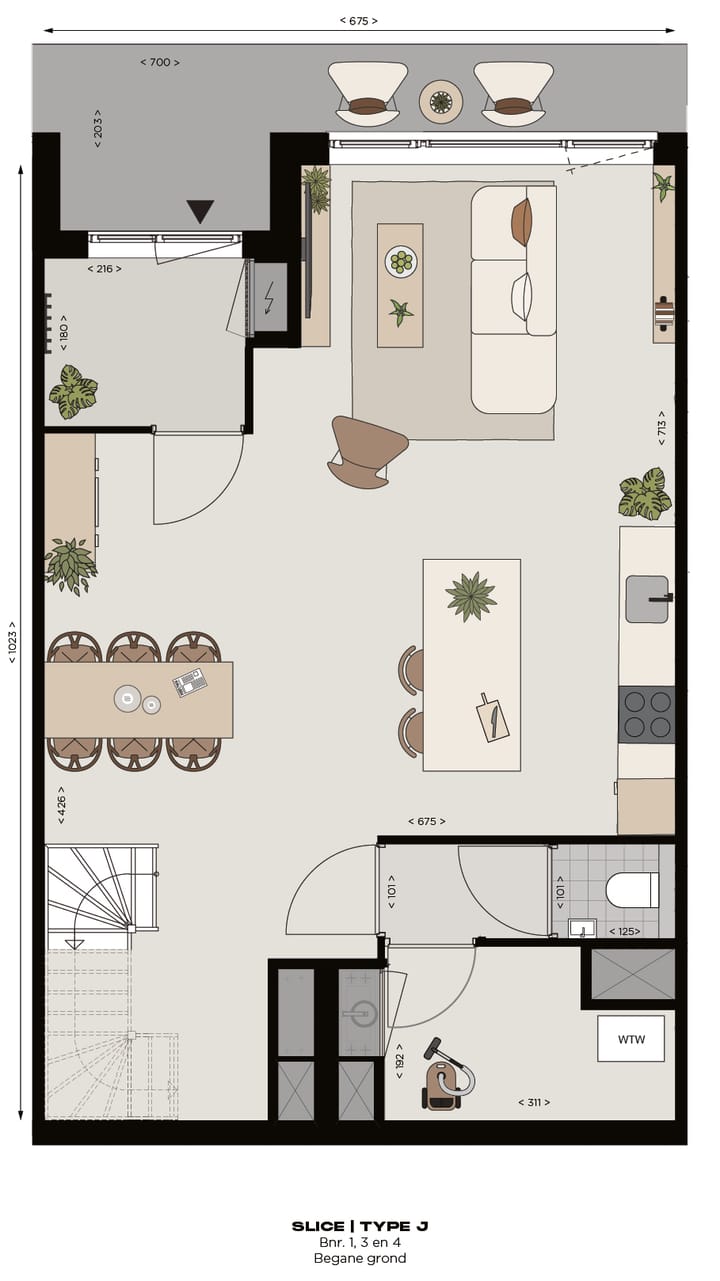 Foto 2 van Appartement type J (Bouwnr. 176)