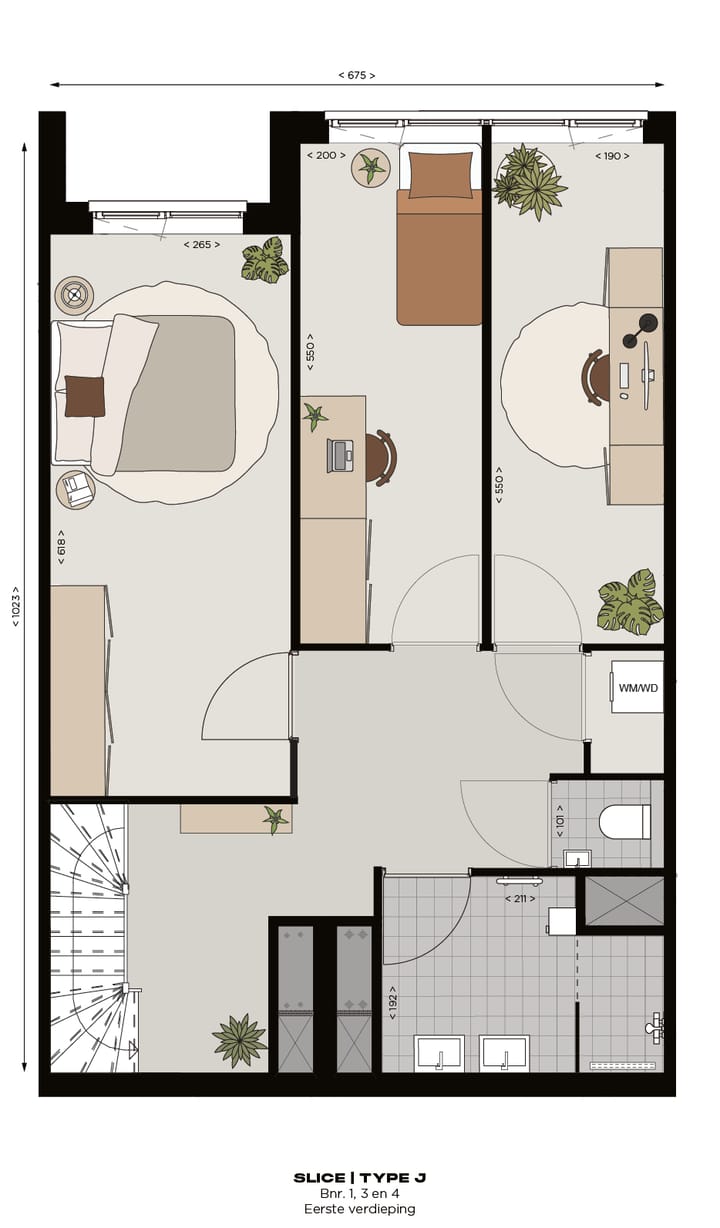 Foto 3 van Appartement type J (Bouwnr. 176)