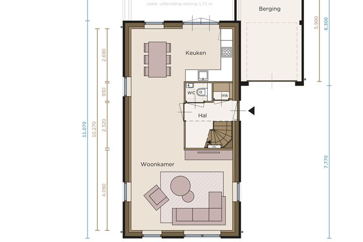 Bekijk foto 2 van Vrijstaande woning (Bouwnr. 1)