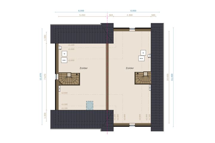 Bekijk foto 5 van Twee onder een kap woning (Bouwnr. 4)