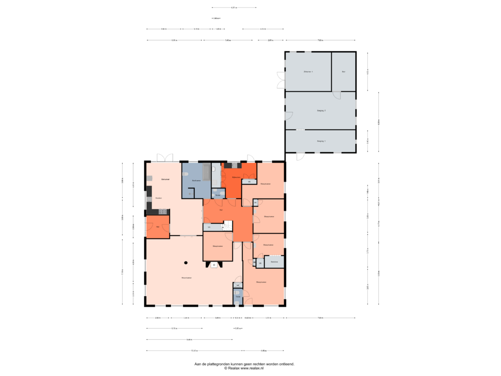 Bekijk plattegrond van Begane grond van Oostdijk 37