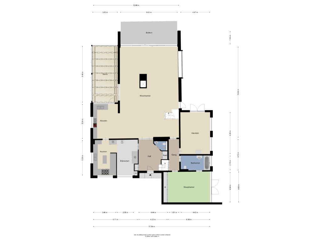 Bekijk plattegrond van Begane grond van Gelkenes 47-B