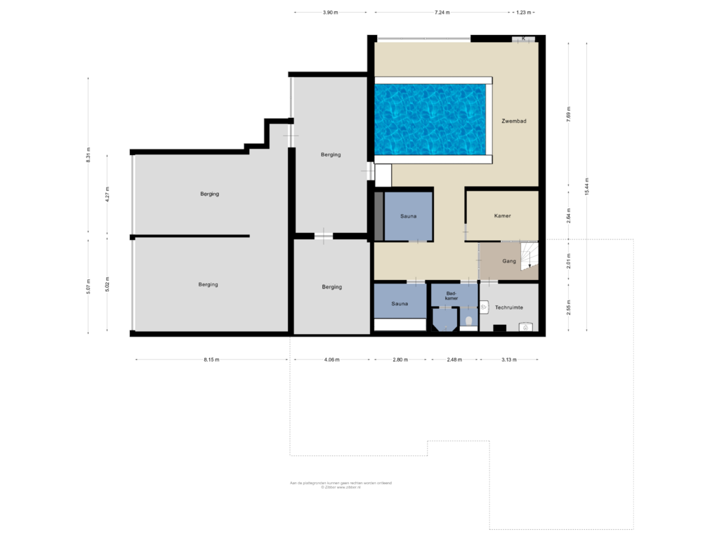 Bekijk plattegrond van Kelder van Gelkenes 47-B