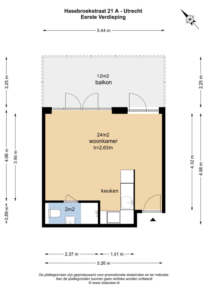 Foto 21 van Hasebroekstraat 21-A