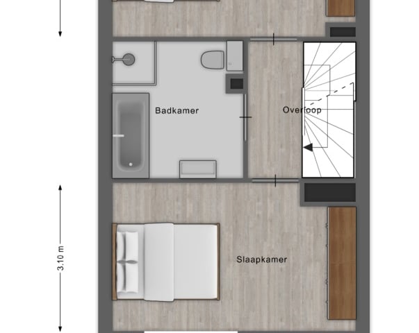 Bekijk foto 6 van Terras woningen StadsEiland (Bouwnr. 2)