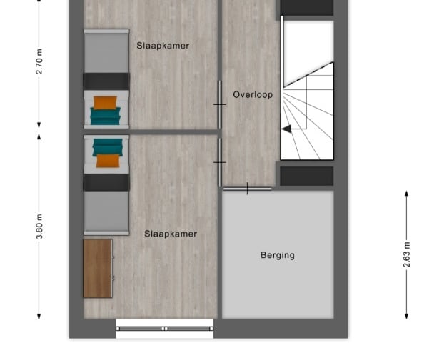 Bekijk foto 7 van Terras woningen StadsEiland (Bouwnr. 2)