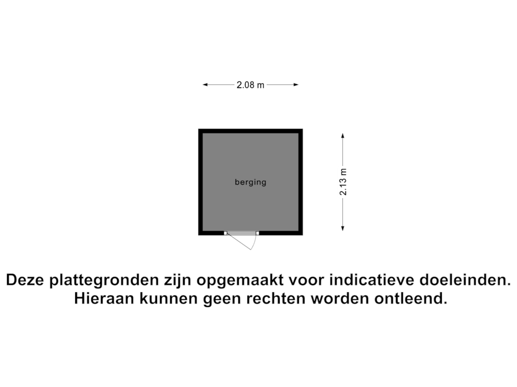 Bekijk plattegrond van Berging van Kenau Hasselaarstraat 367