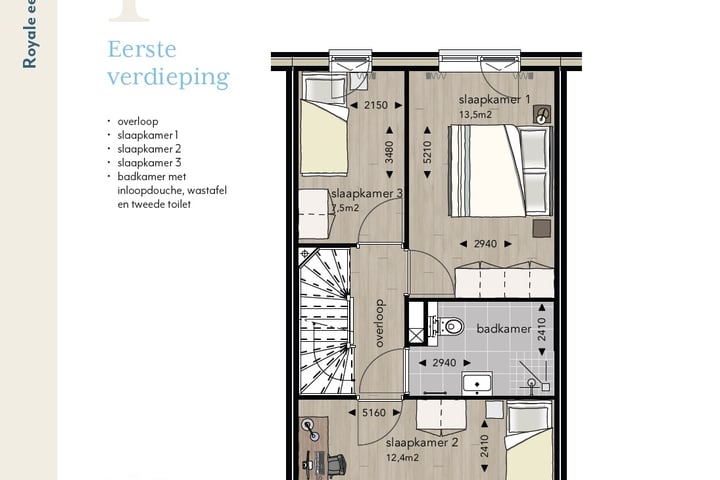 Bekijk foto 4 van Burgemeester Overdorpstraat (Bouwnr. 12)