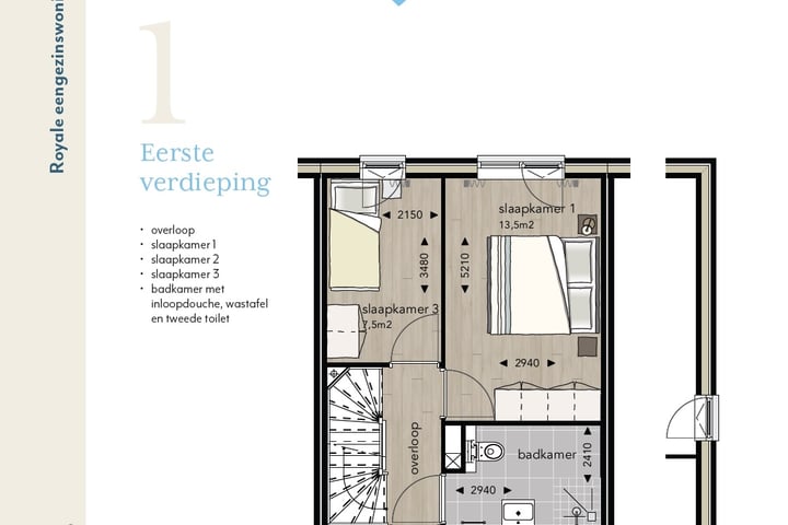 Bekijk foto 4 van Burgemeester Overdorpstraat (Bouwnr. 143)