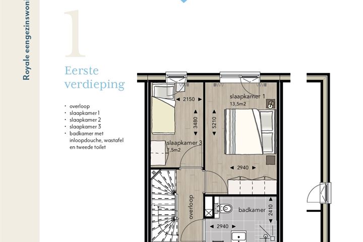 Bekijk foto 4 van Burgemeester Overdorpstraat (Bouwnr. 144)