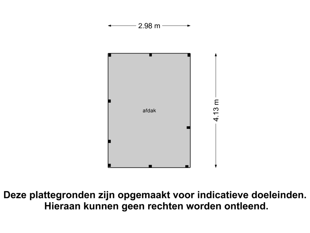 Bekijk plattegrond van Overkapping van Hoofdstraat 33