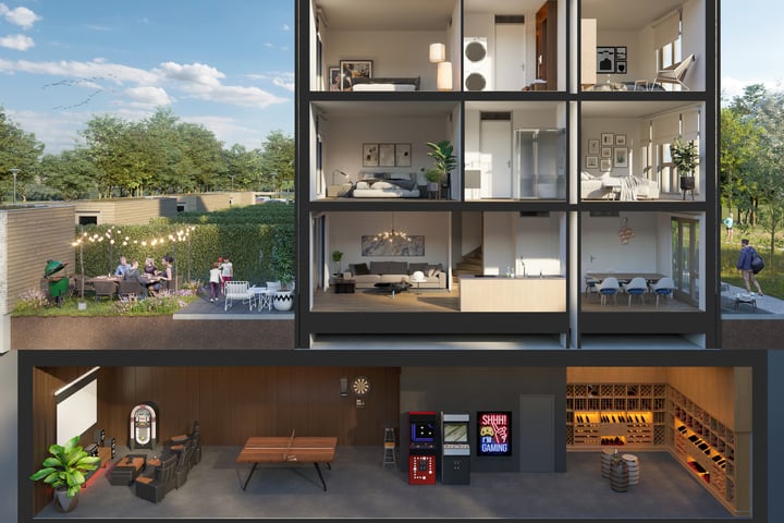 Foto 3 van Tussenwoning type A1 (Bouwnr. 5)