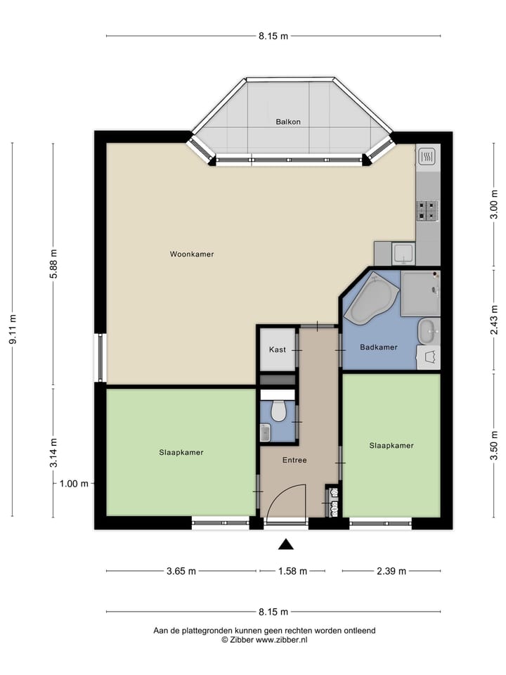 Appartement te koop: Het Veerse Bree 48, Vrouwenpolder