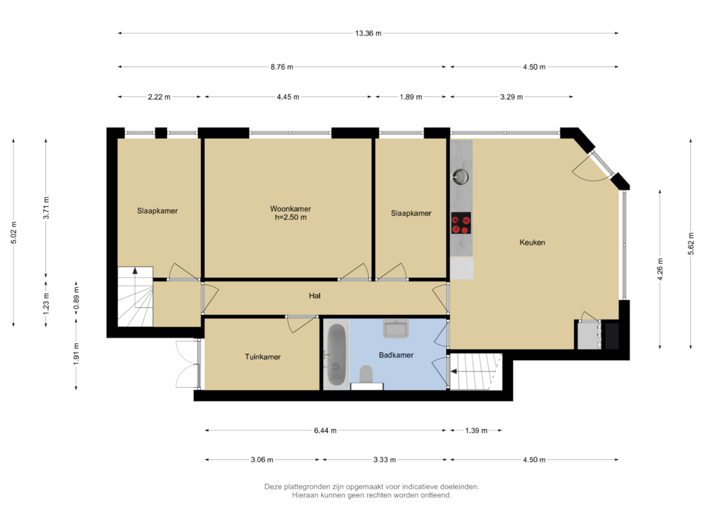 Bekijk plattegrond van Begane grond van Pieter van Aschstraat 38-A