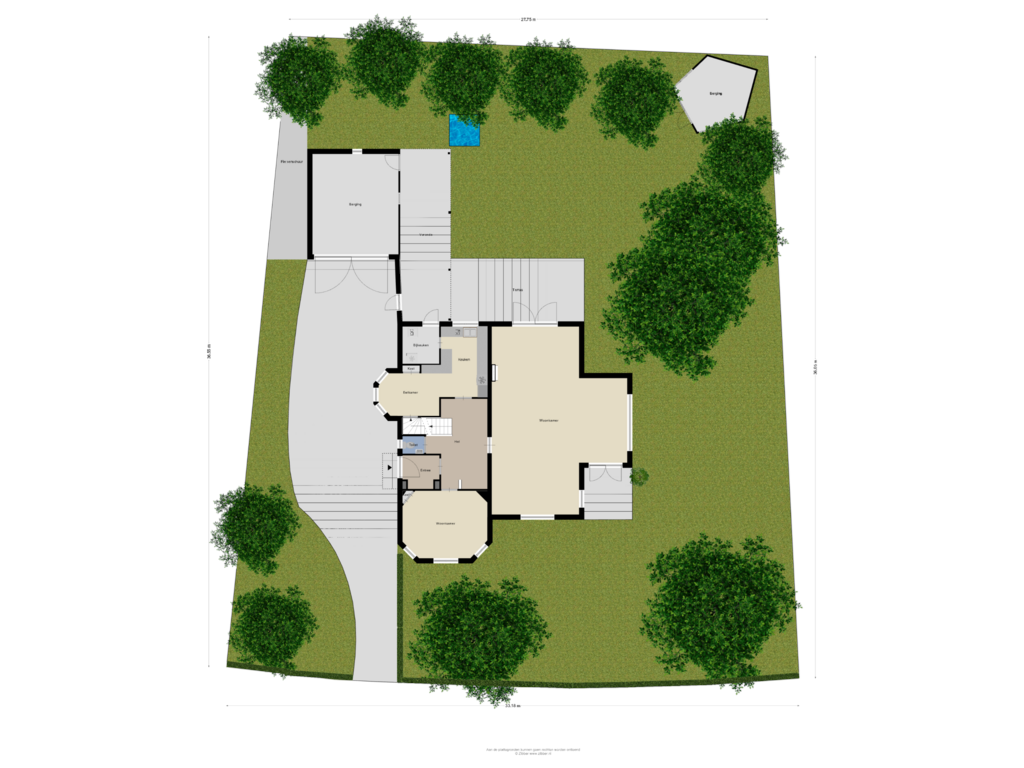 Bekijk plattegrond van Begane Grond Tuin van Generaal Van Heutszlaan 10