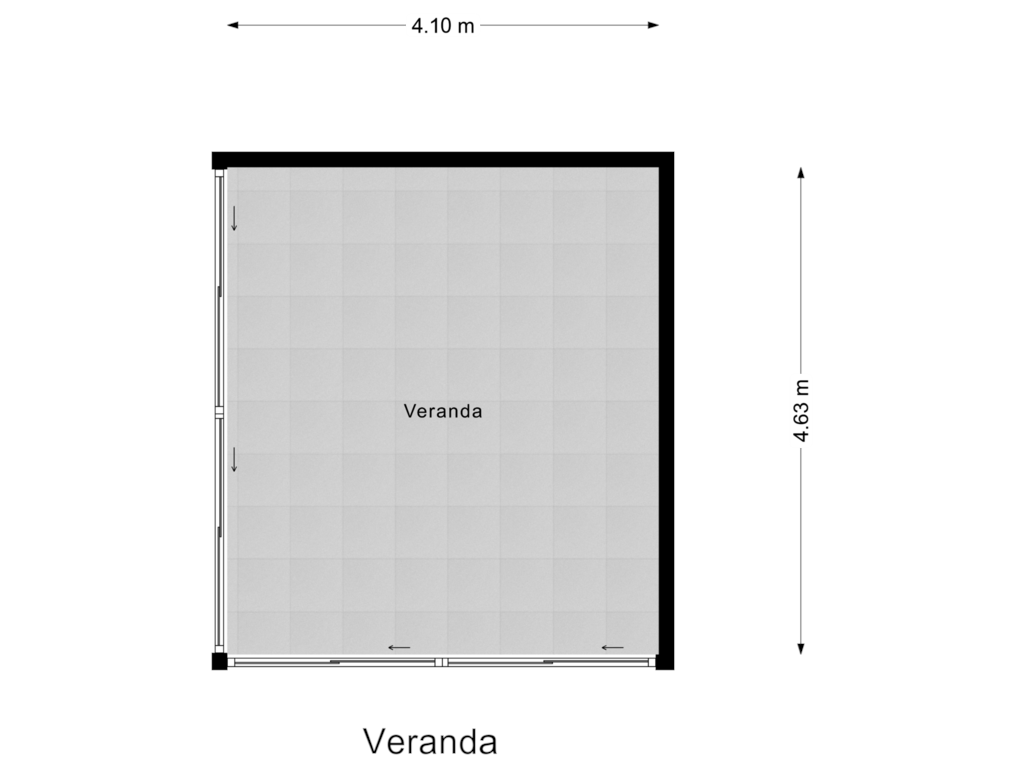 Bekijk plattegrond van Veranda van Titan 43