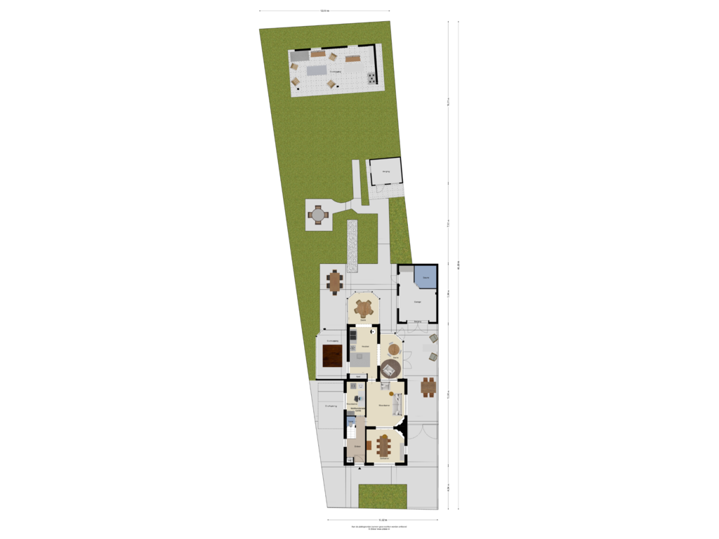 Bekijk plattegrond van Begane grond_Tuin van Veldkampsweg 17