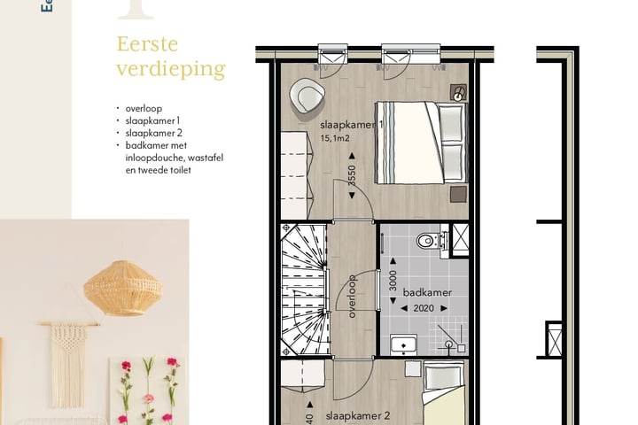 Bekijk foto 3 van Burgemeester Overdorpstraat (Bouwnr. 31)