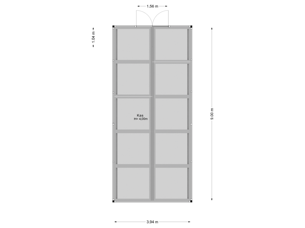 View floorplan of Kas of Hertenlaan 21