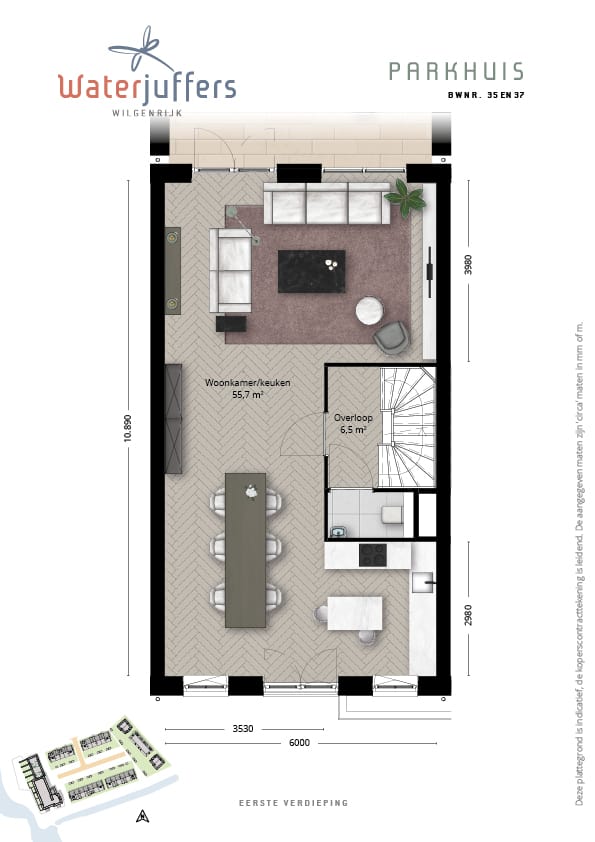 Foto 11 van Parkhuizen bij het water (Bouwnr. 37)