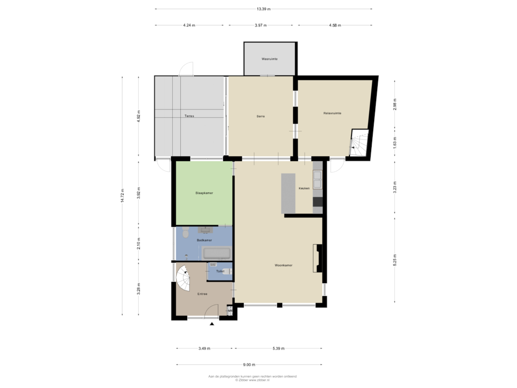 Bekijk plattegrond van Begane Grond van Reewal 4