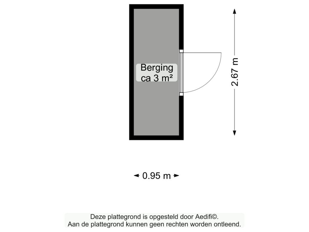 Bekijk plattegrond van Berging van Streuvelslaan 9