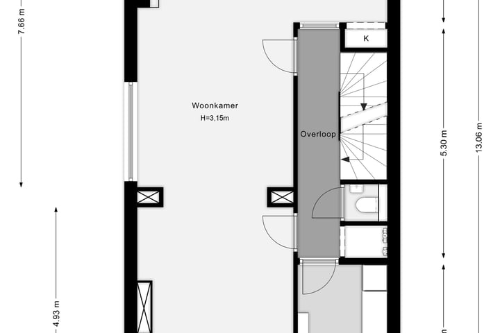 Bekijk foto 47 van Voorschoterlaan 114-A