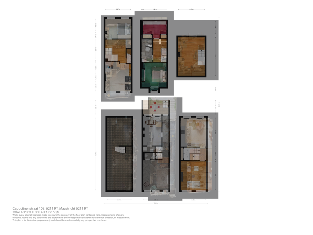 Bekijk plattegrond van First floor van Capucijnenstraat 108