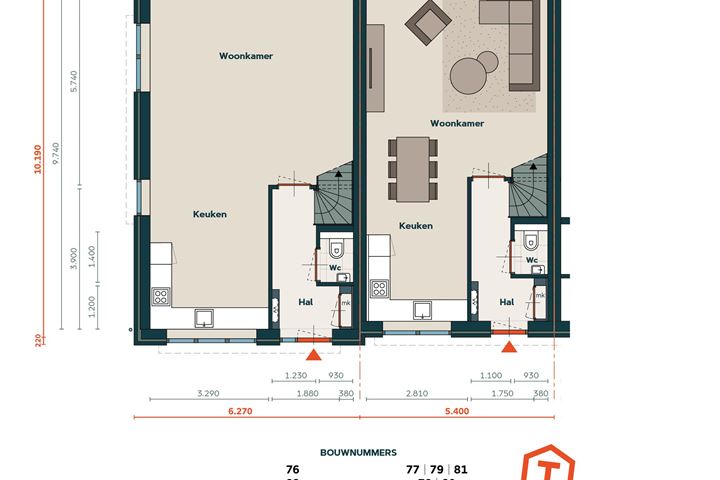 Bekijk foto 5 van Tussenwoning I (Bouwnr. 78)