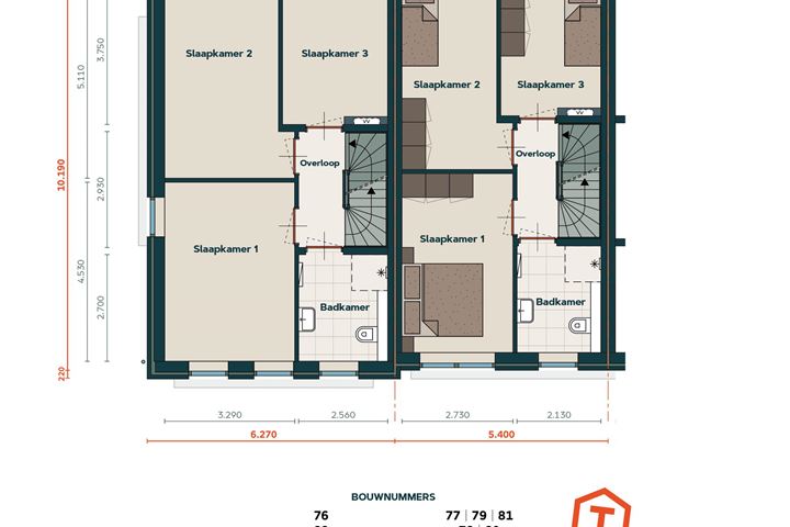 Bekijk foto 6 van Tussenwoning I (Bouwnr. 78)