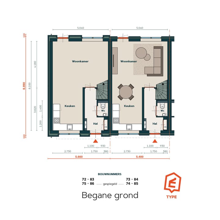 Photo 5 of Hoekwoning E (Bouwnr. 83)