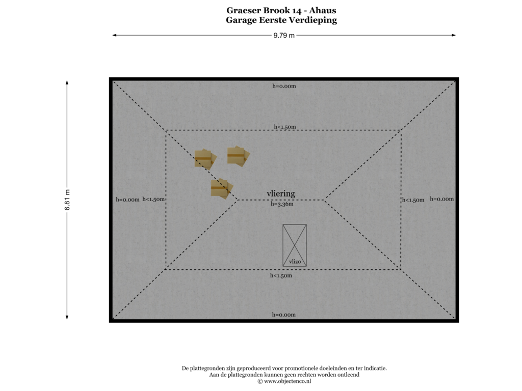 View floorplan of GARAGE EV of Graeser Brook 14