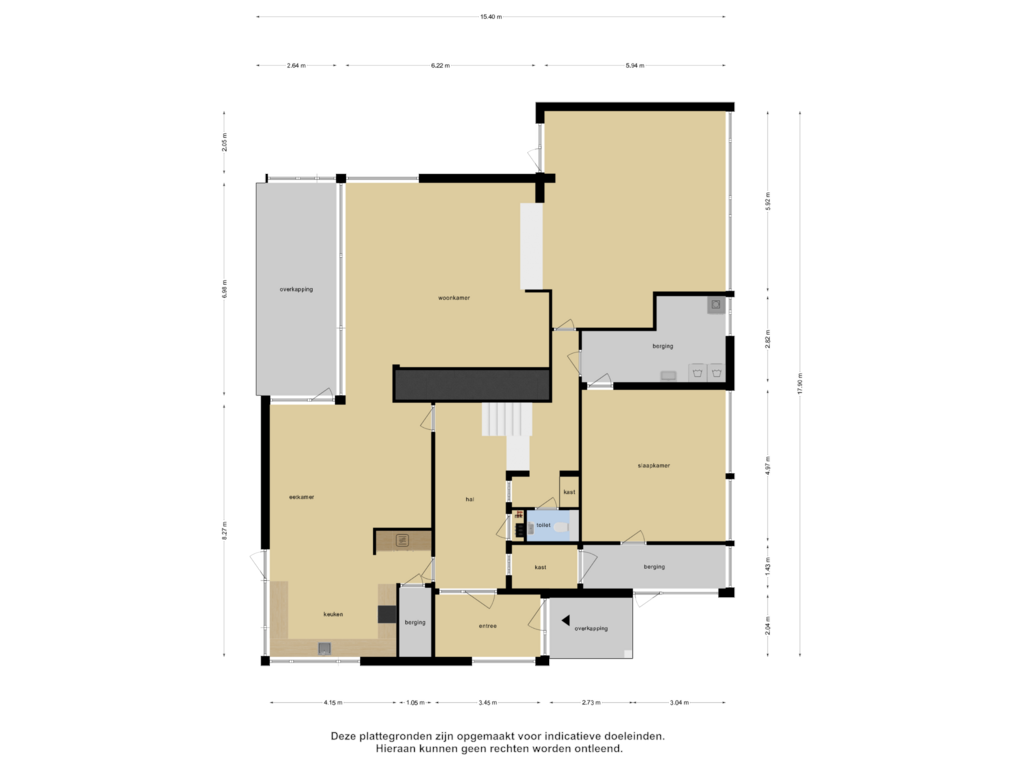 Bekijk plattegrond van Begane Grond van Marsdiepstraat 536