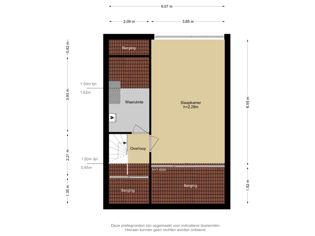 Bekijk plattegrond van Verdieping 2 van Steurendaal 42