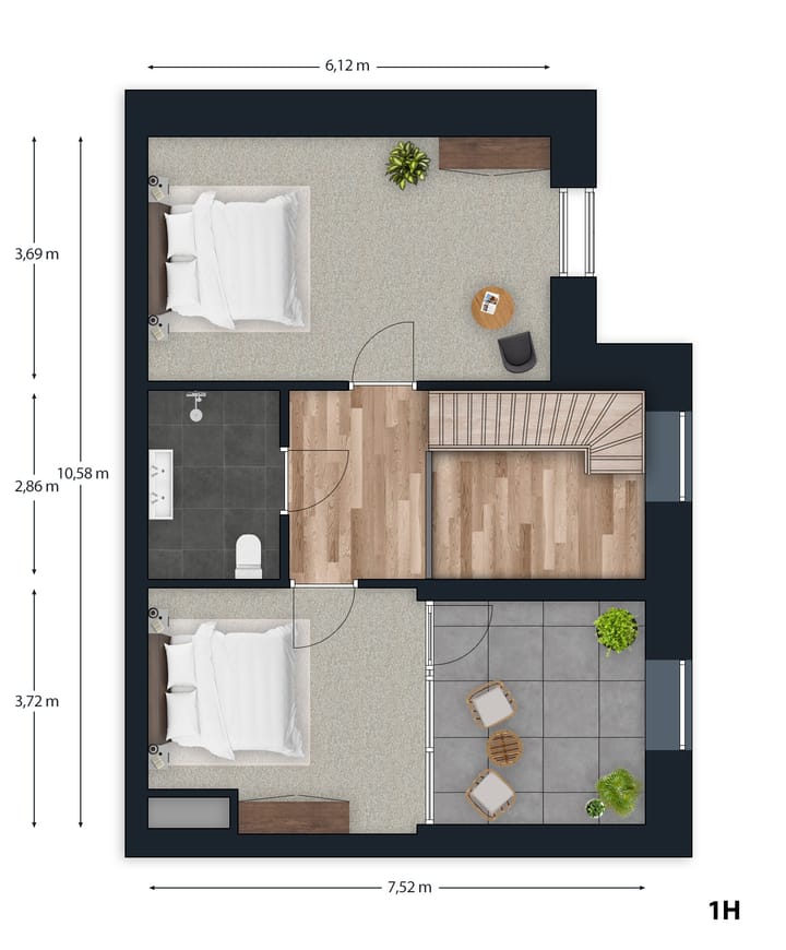 Foto 5 van Jachthavenstraat 1-H