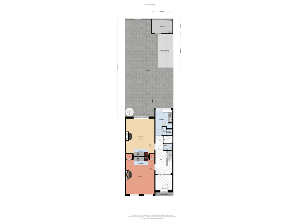 Bekijk plattegrond van BG overzicht van Oranjekade 9-A