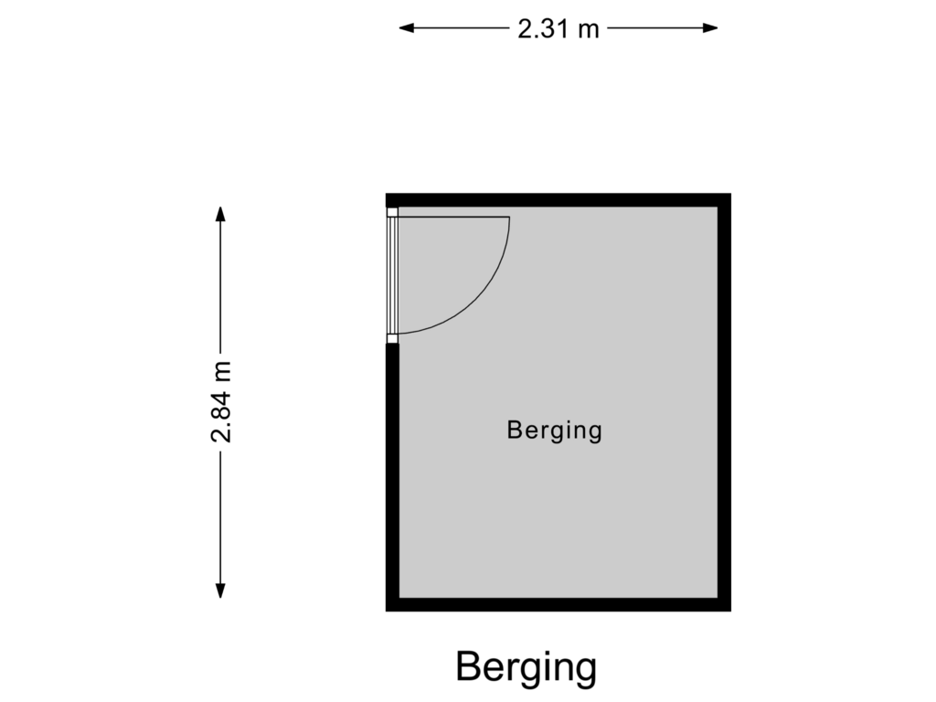 Bekijk plattegrond van Berging van Waterdorp 42