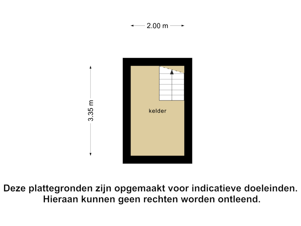 Bekijk plattegrond van Kelder van Muldersweg 22