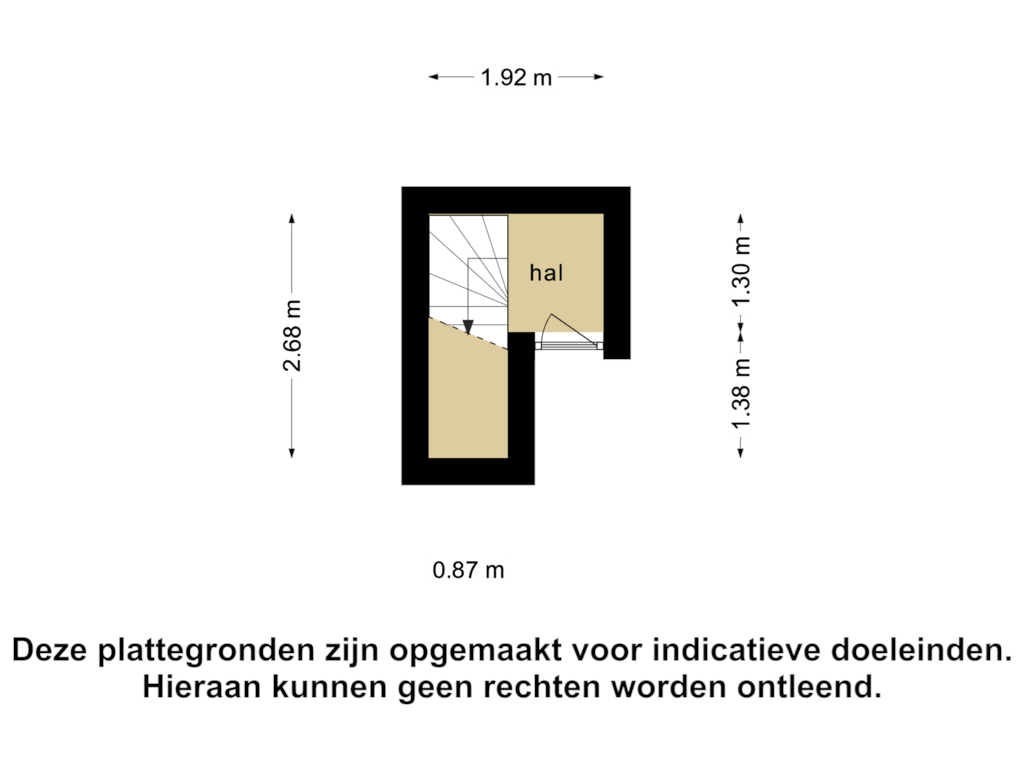 View floorplan of 3e verdieping of Scheepstimmermanslaan 31-A04