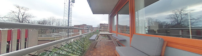 Bekijk 360° foto van balkon van De Werf 42