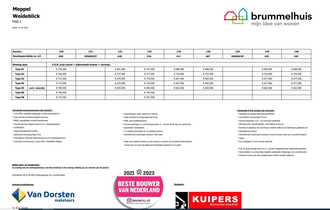 Photo 3 of Brummelhuis (Bouwnr. 139)