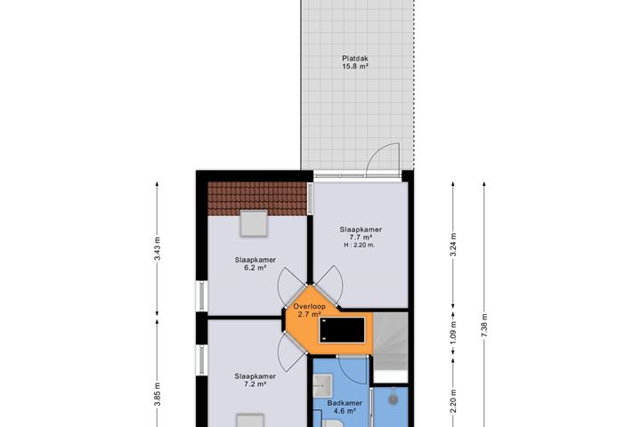 Bekijk foto 42 van Westerwoldestraat 9