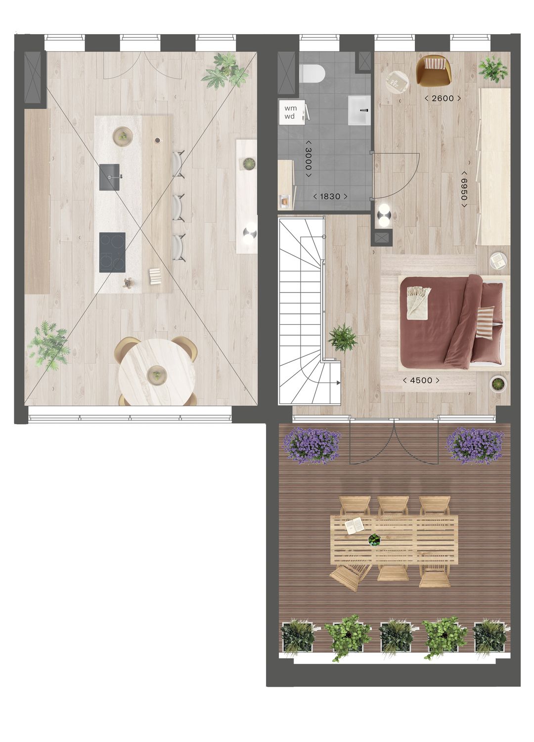 Foto 1 van Maisonnettes (Bouwnr. 13 Type M)