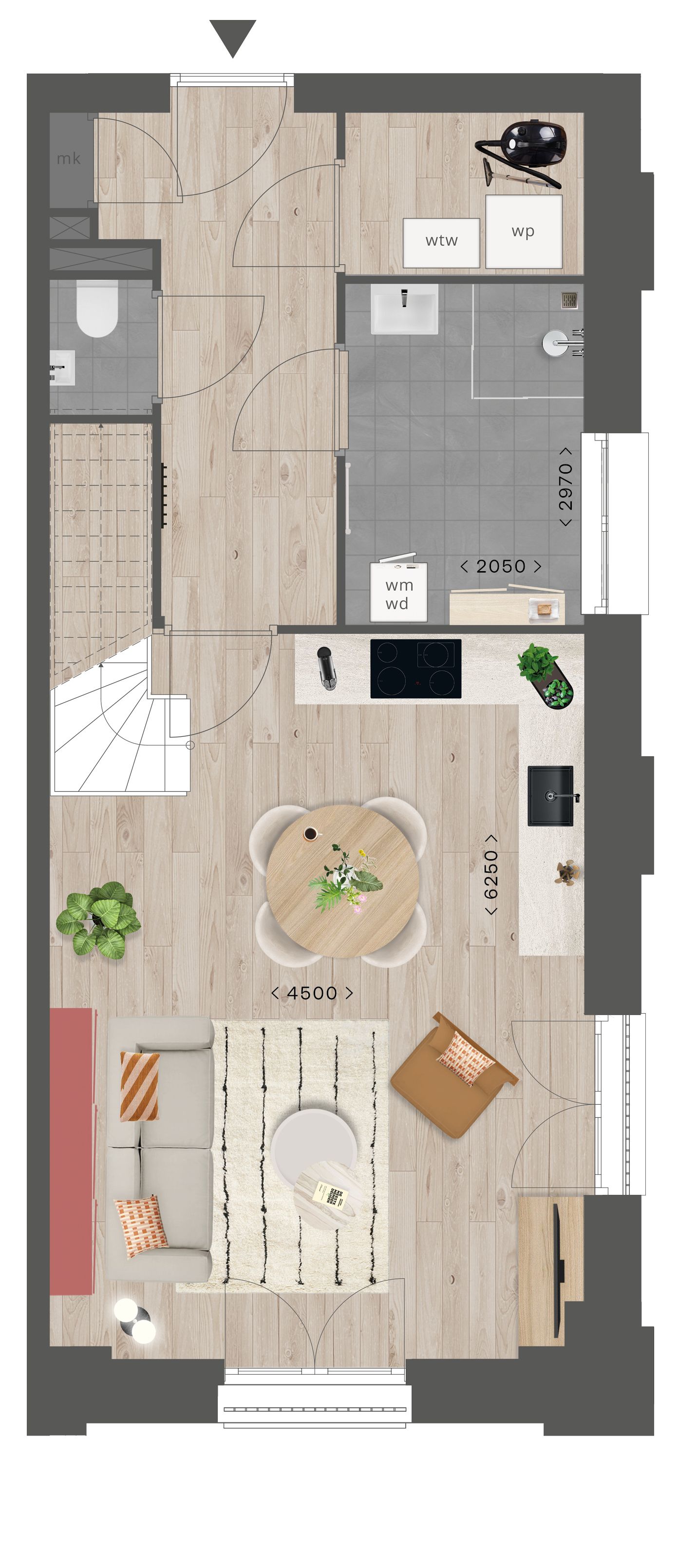 Foto 3 van Maisonnettes (Bouwnr. 26 Type I)