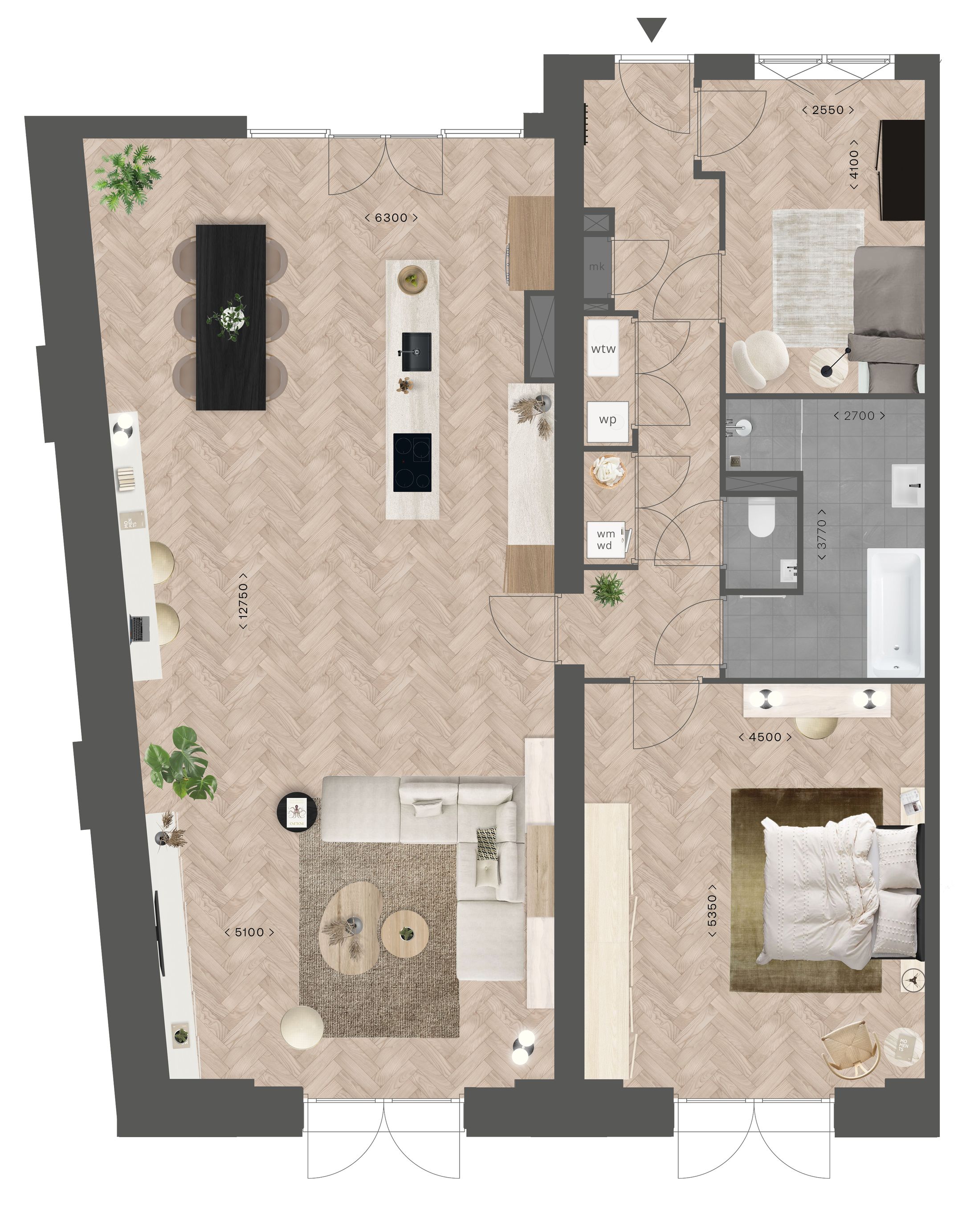 Foto 3 van Appartementen (Bouwnr. 1 Type A)