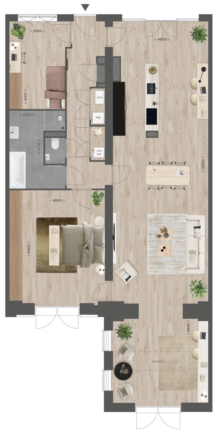 Foto 2 van Appartementen (Bouwnr. 5 Type D)